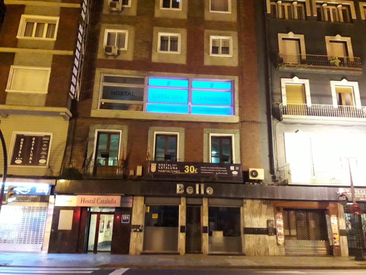 Hostal Cataluna Zaragoza Eksteriør billede
